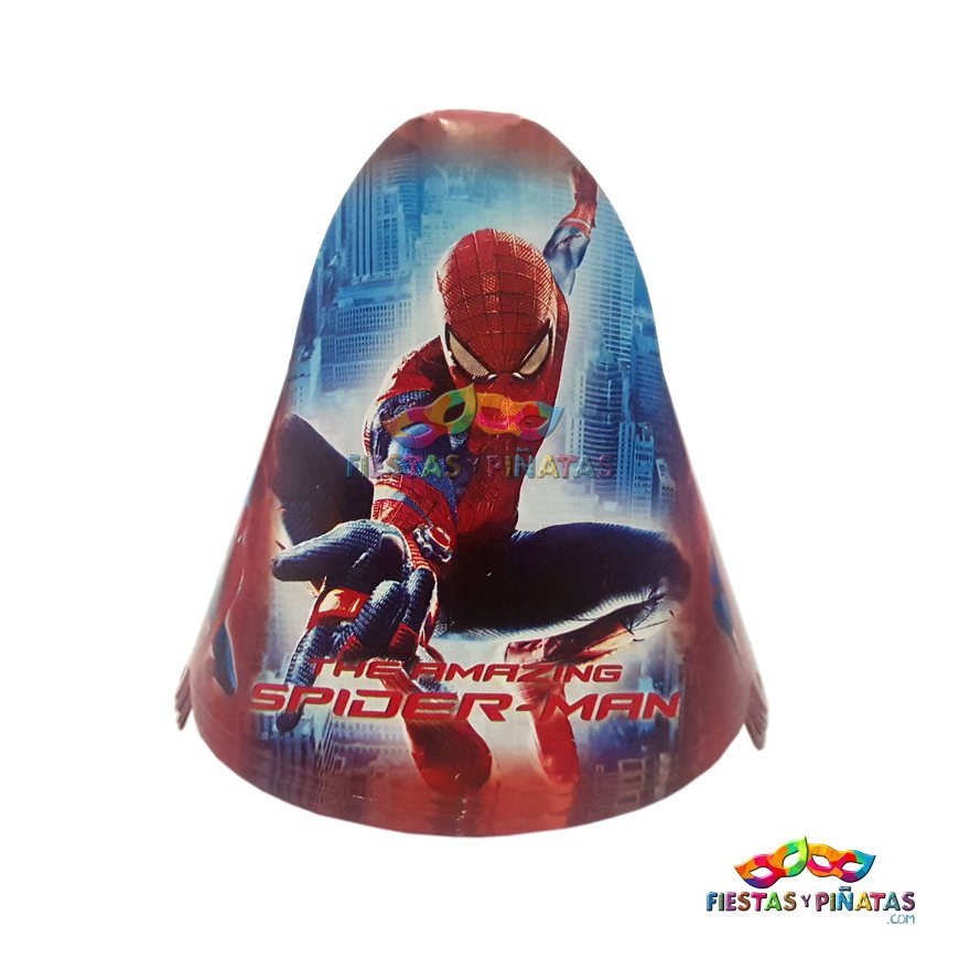 GORROS SPIDERMAN X 12 UNIDADES - Fiestas y Piñatas Bogotá ✓ - Piñatería  Online